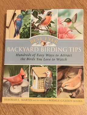 Best-Ever Backyard Birding Tips - Light Blue Soft Cover Book